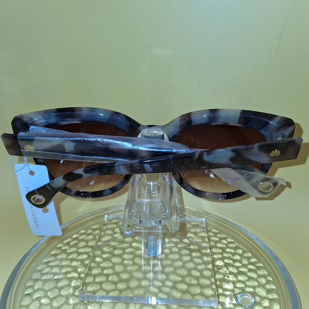 LELE SADOUGHI Women's Sunglasses Tortoise Brown Gradient Lenses UV400